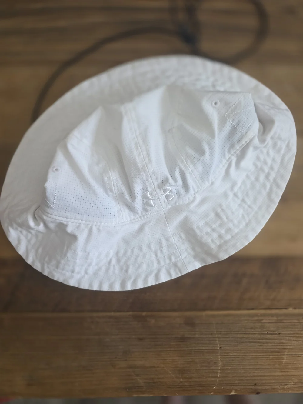 Under Armour White Bucket Hat